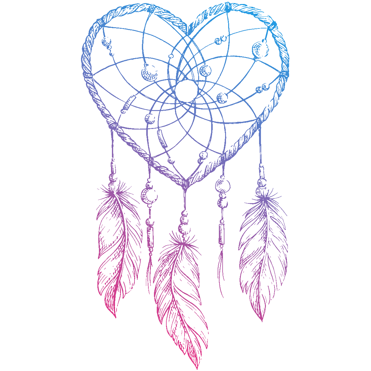 Drawing Dreamcatcher PNG Image High Quality PNG Image