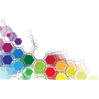Chain Colorful Geometry Abstract Polygonal Polyline Line