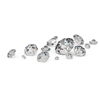 Transparent Loose Diamonds PNG Image