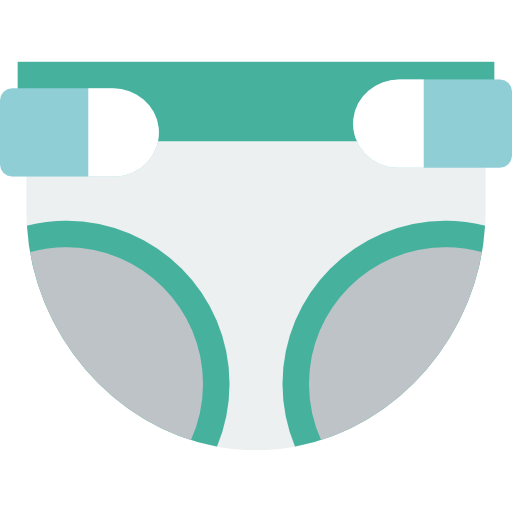 Green diapers Transparent PNG Image