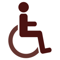 Disabled handicap symbol PNG