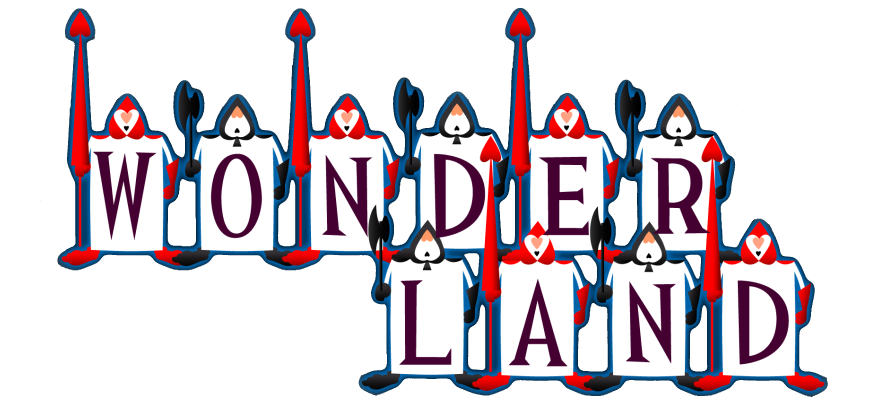 Wonderland Logo Images Alice In PNG Image