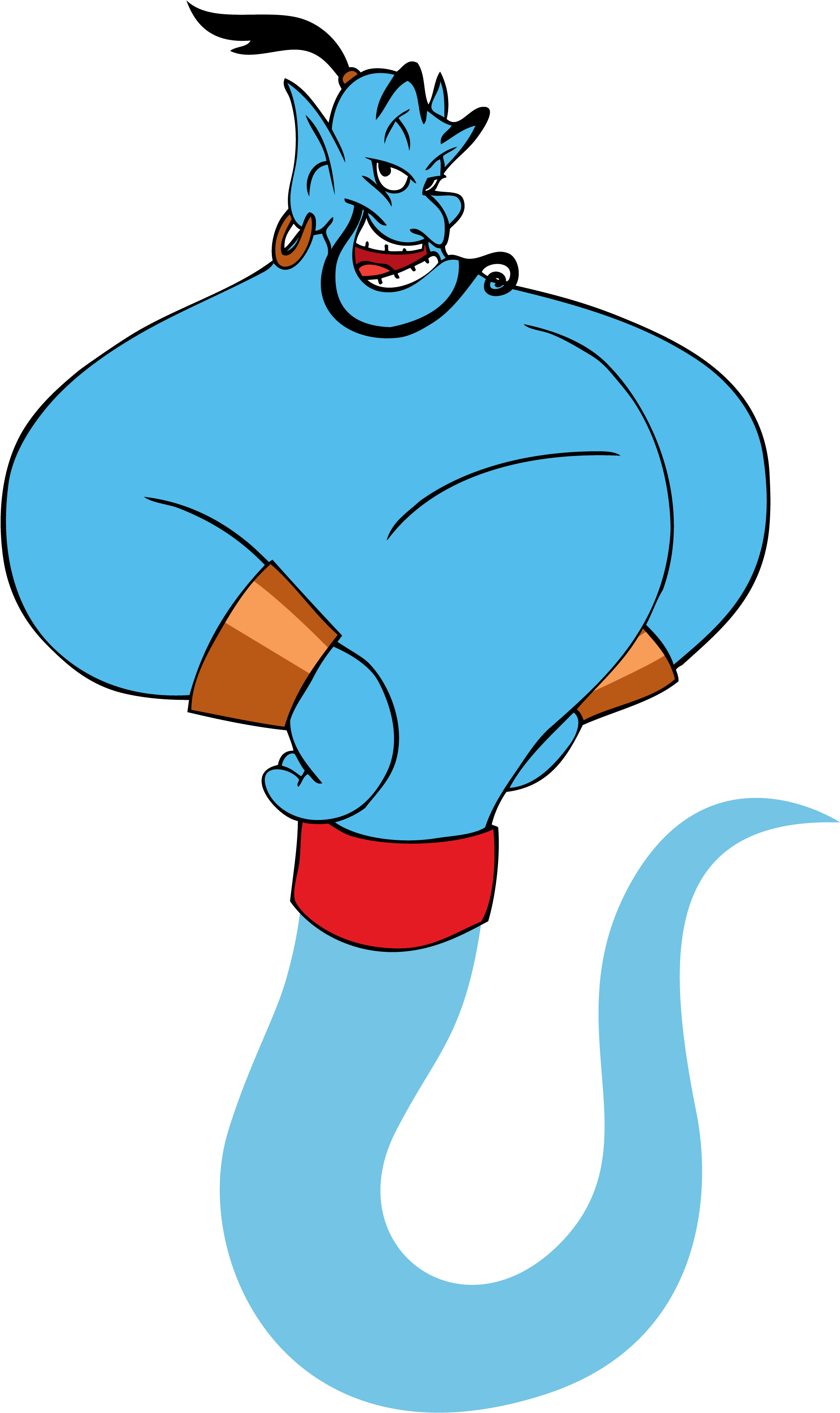 genie blue animated cartoon childish png download - 4096*4096 - Free  Transparent Genie png Download. - CleanPNG / KissPNG