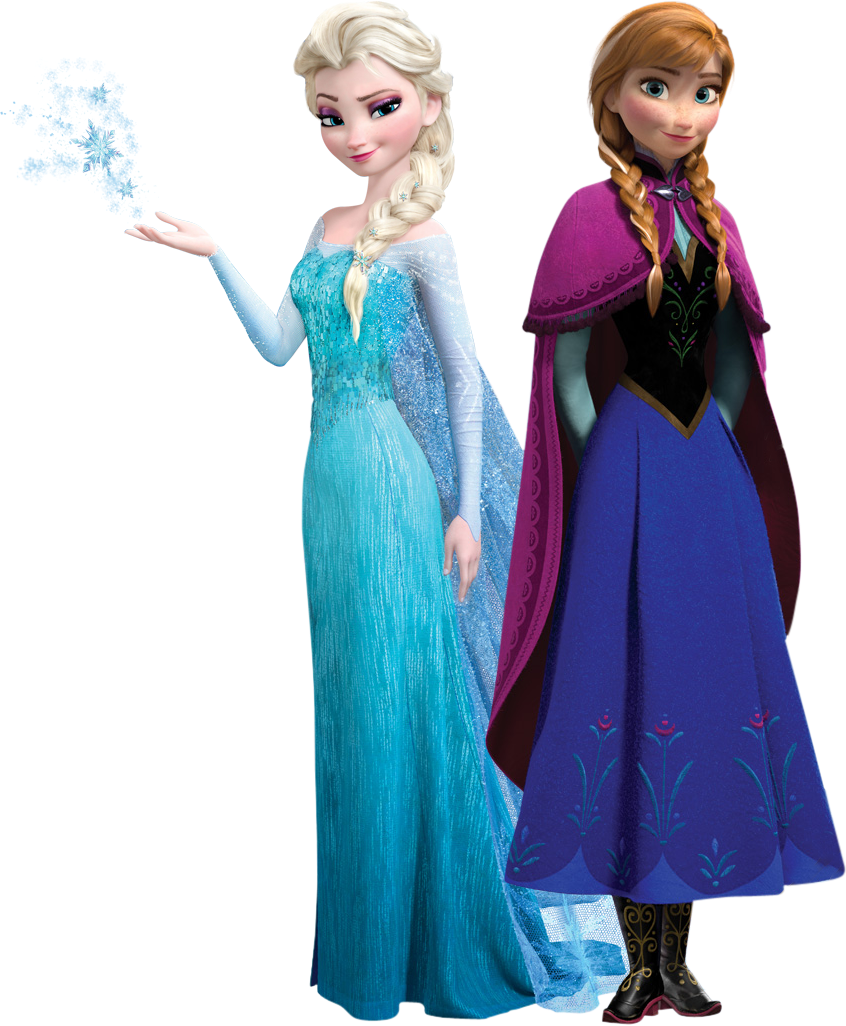 Frozen Elsa Anna PNG Free Photo Transparent PNG Image