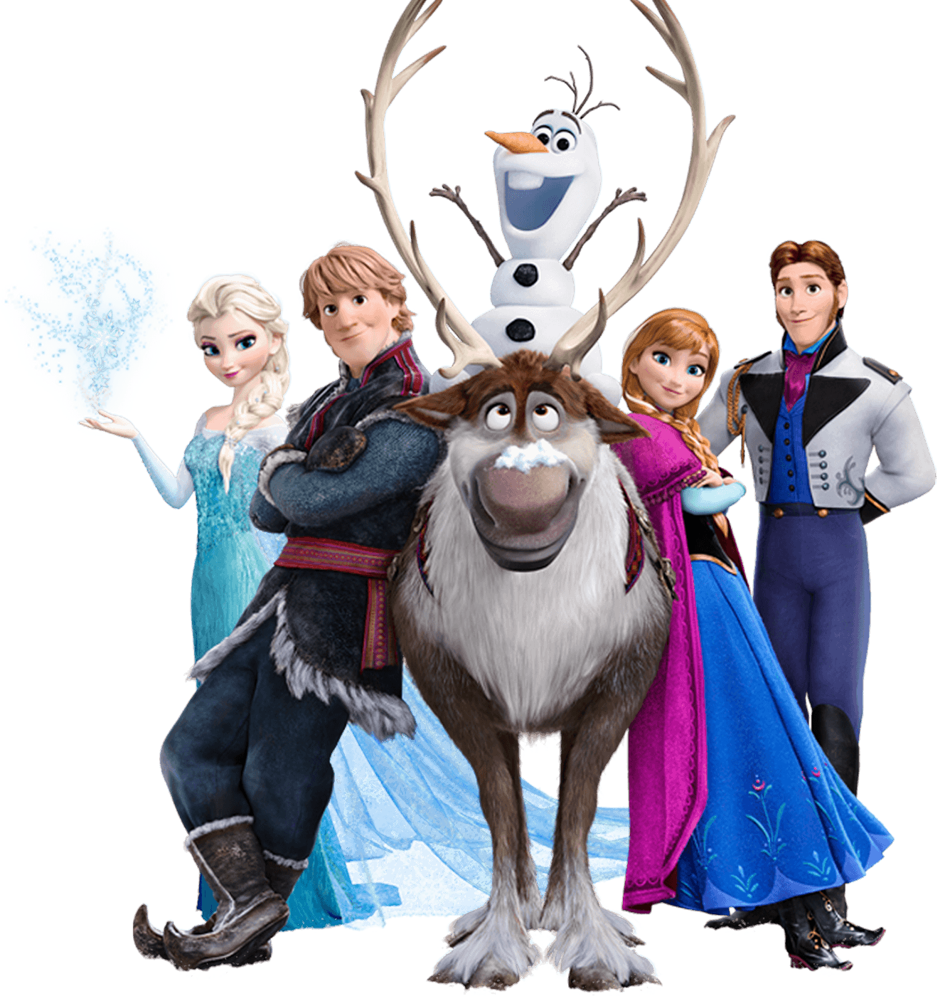 Frozen Characters PNG Image High Quality PNG Image