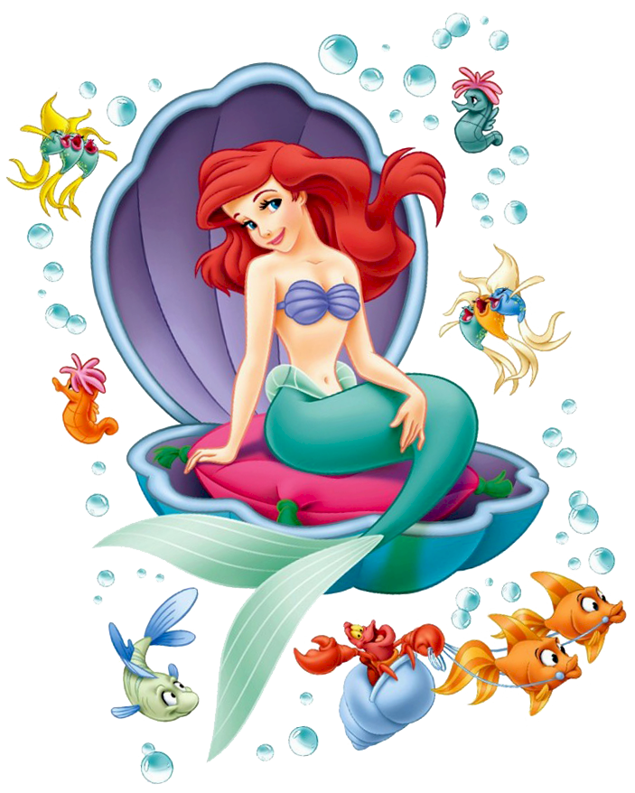 Ariel Mermaid Sebastian Princess Disney PNG Download Free Transparent PNG Image