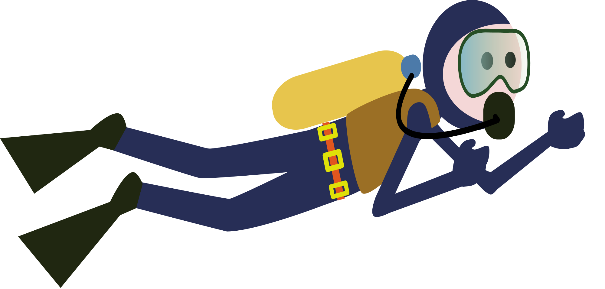 Diver Transparent PNG Image