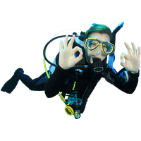 Diver Transparent PNG Image