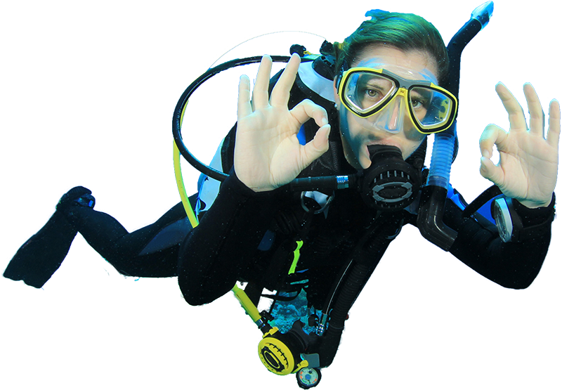 Diver Transparent PNG Image