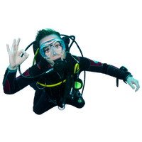 Diver Transparent PNG Image