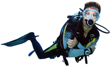 Diver Transparent PNG Image