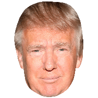 Head United Trump Up States Donald Crippled PNG Image