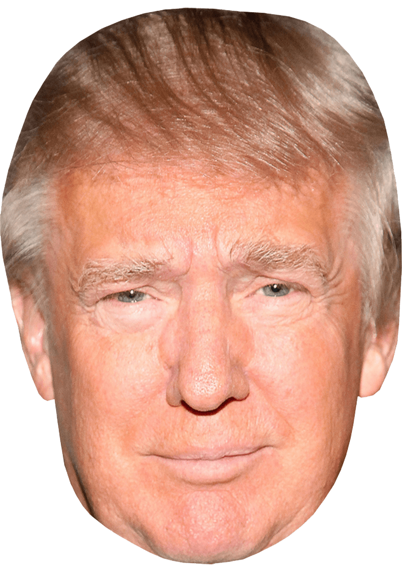 Head United Trump Up States Donald Crippled PNG Image