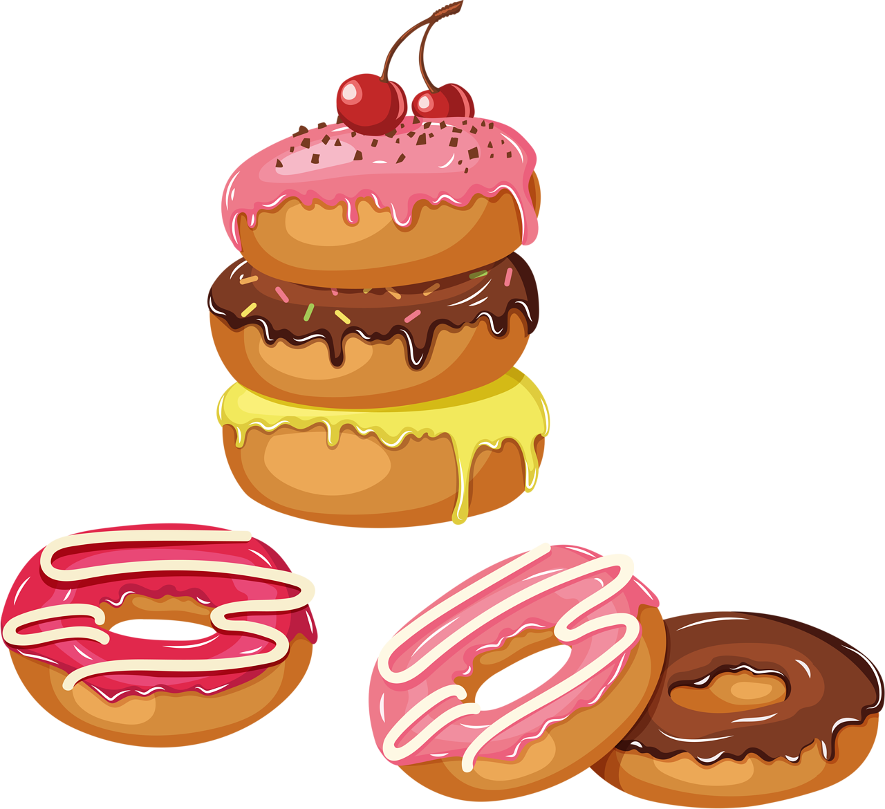 Donut Transparent PNG Image