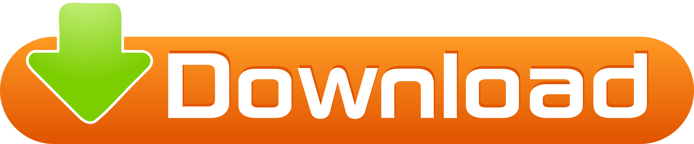 Download Now Button Orange PNG Image
