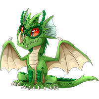 Fantasy Dragon Photo PNG