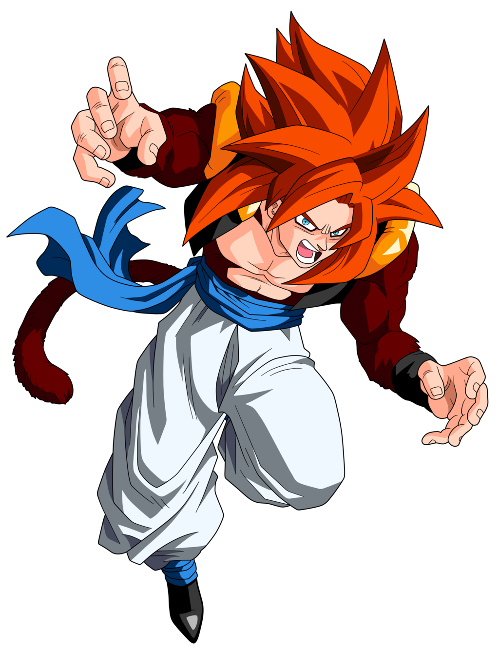 Picture Gogeta Free Clipart HD PNG Image