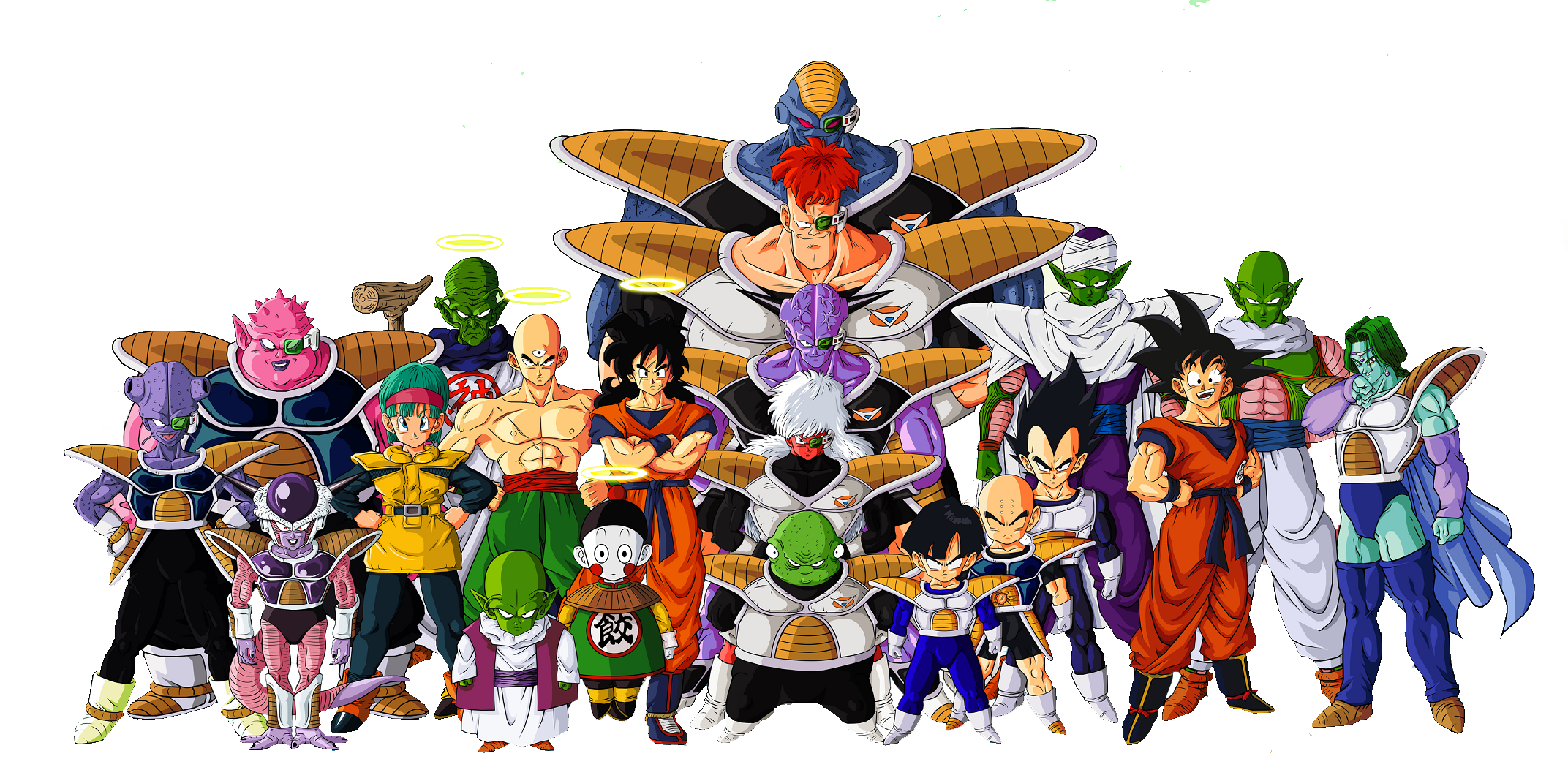 Dragon Ball Z Characters File PNG Image