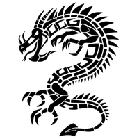 Download Dragon Tattoos Free PNG photo images and clipart | FreePNGImg