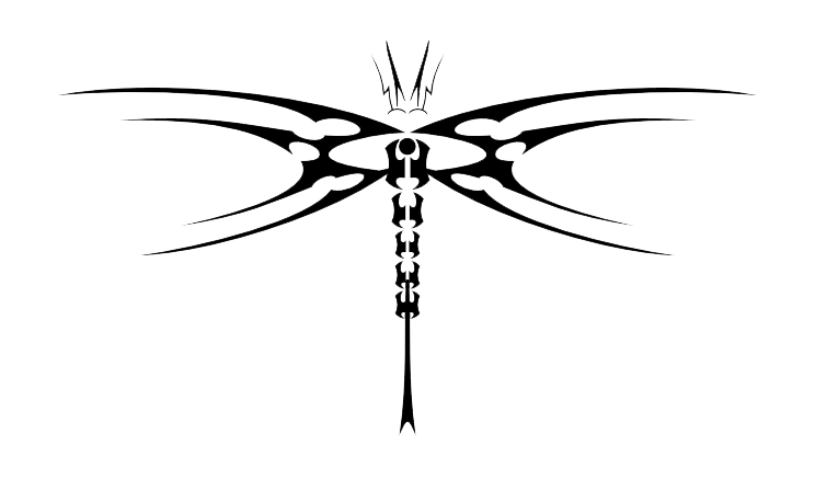 Dragonfly Tattoos Transparent PNG Image