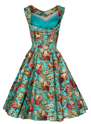 Floral Dress PNG Image