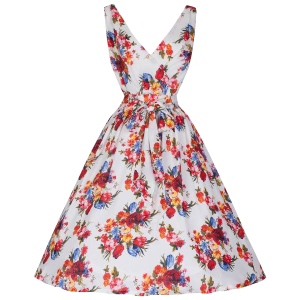 Download Floral Dress Transparent Image HQ PNG Image | FreePNGImg