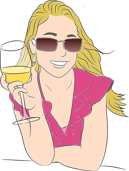 Girl Vector Pic Drinking Free PNG HQ PNG Image
