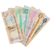 Dubai United Exchange Money Dollar Foreign Arab PNG Image