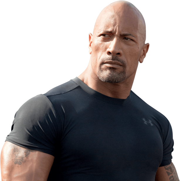 The Rock Png Transparent - Transparent Dwayne Johnson Png, Png