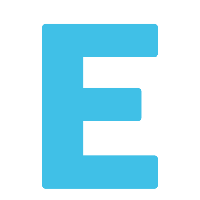 Letter E PNG