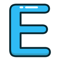 Letter E PNG