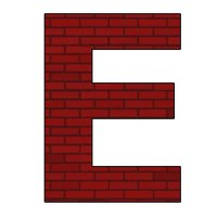 Letter E PNG