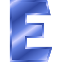 Letter E PNG