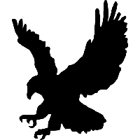 Eagle Black Siluet Png Image Download