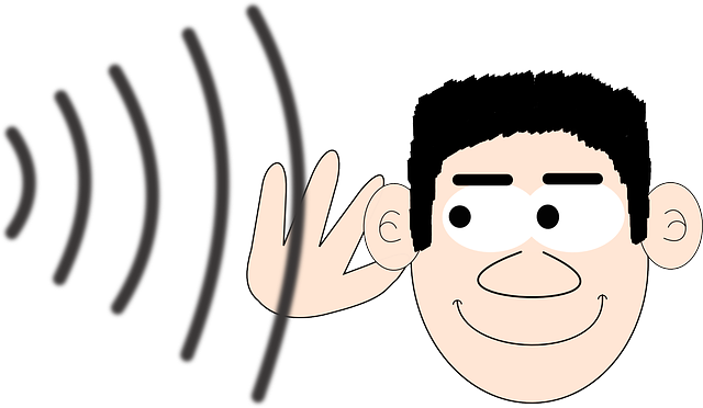 Listening Ear Clipart PNG Image