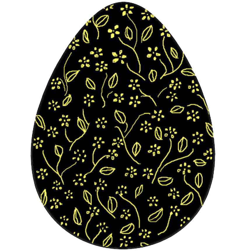 Easter Black Egg Picture Free PNG HQ PNG Image