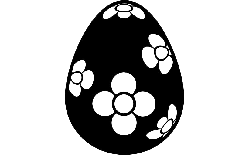 Easter Black Egg Download HD PNG Image