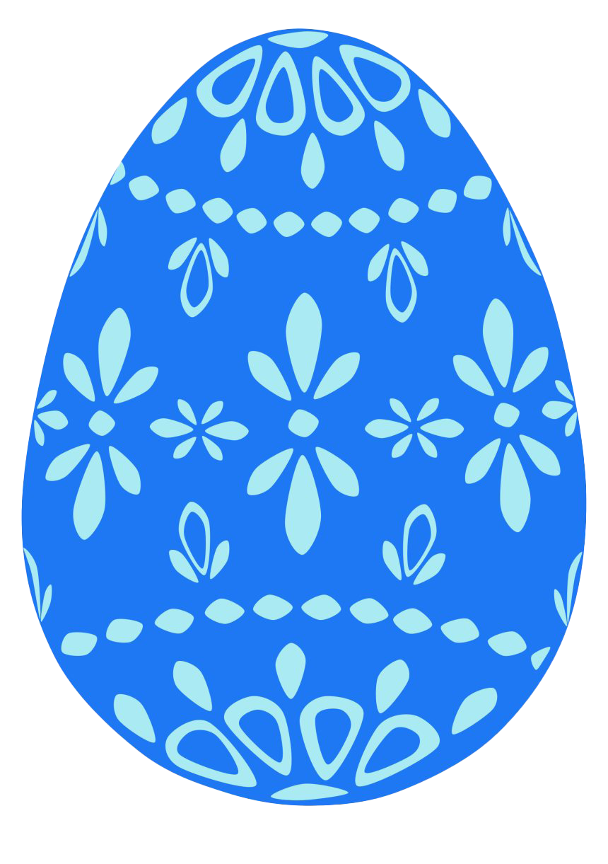 Blue Egg Easter PNG Download Free PNG Image