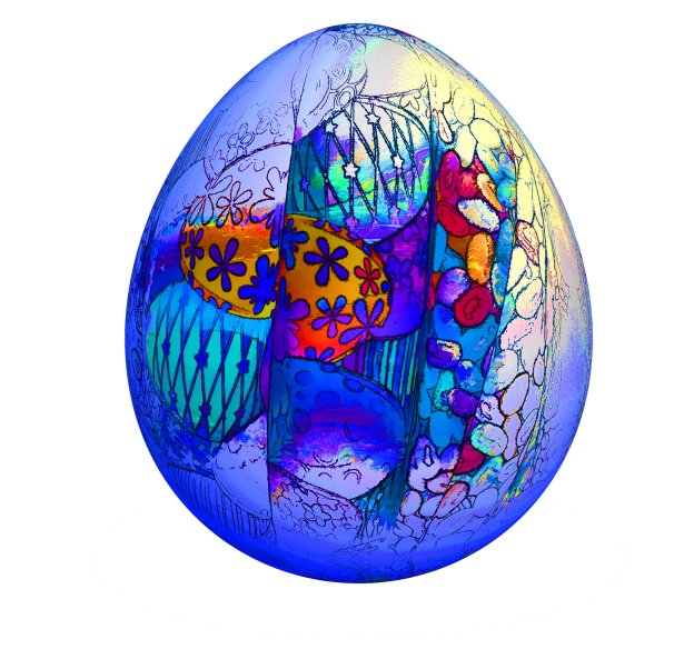 Blue Egg Pic Easter PNG Download Free PNG Image