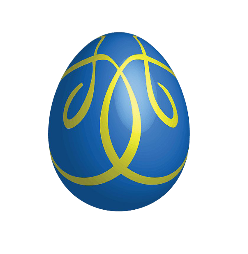 Blue Egg Easter HD Image Free PNG Image