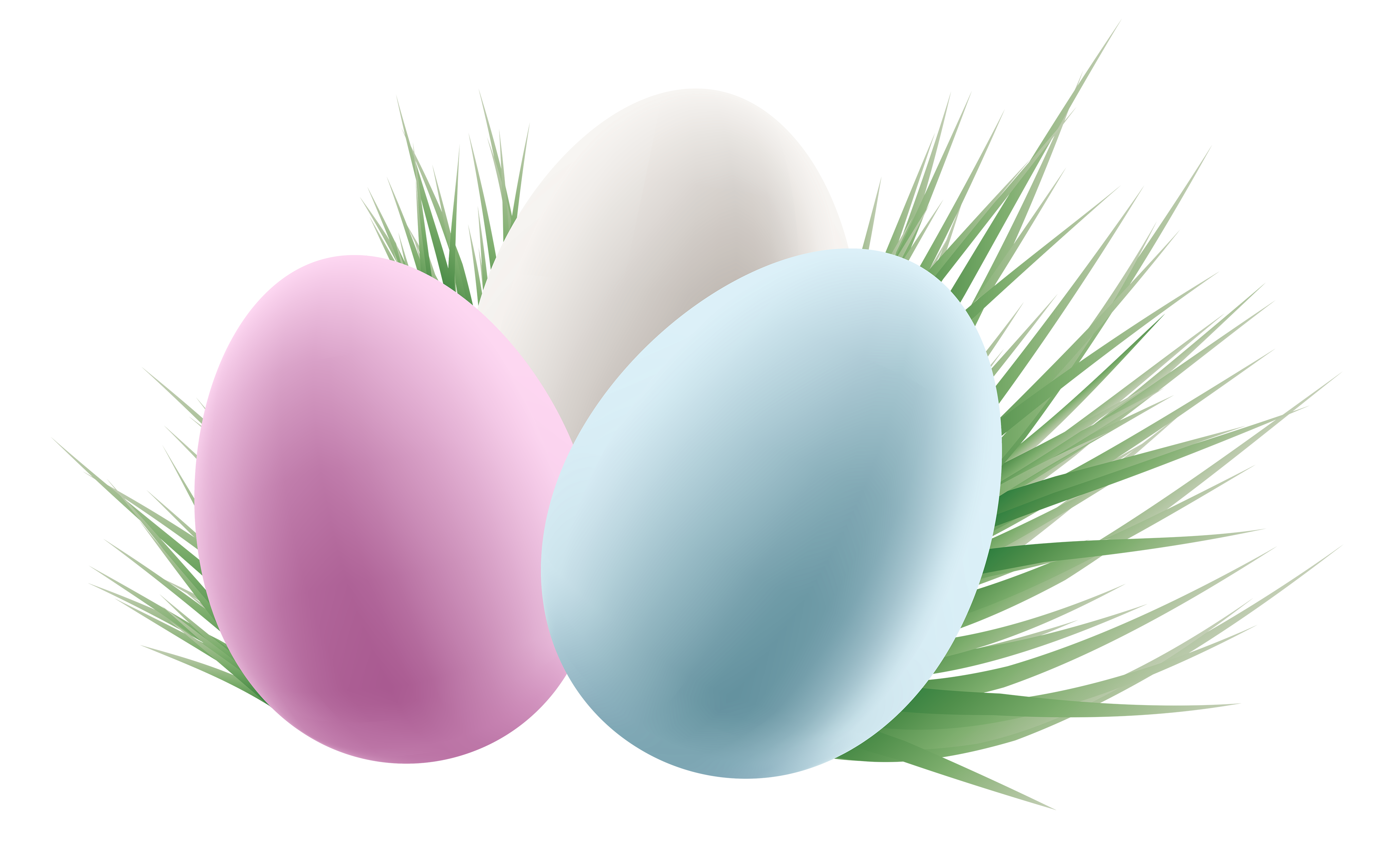 colored eggs PNG image transparent image download, size: 3471x2509px