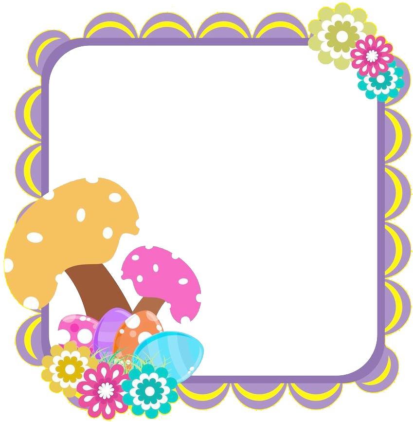 Border Easter Free HQ Image PNG Image