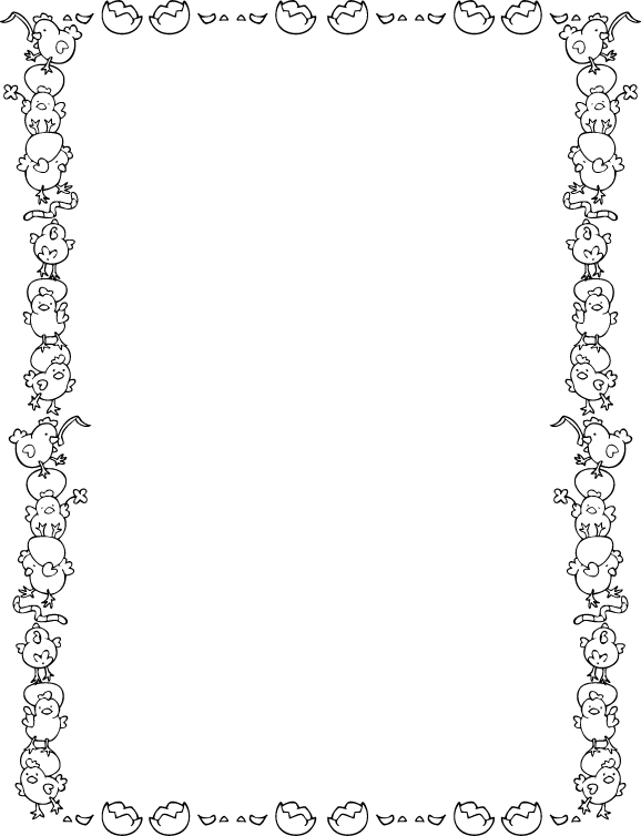 Border Easter Photos PNG File HD Transparent PNG Image