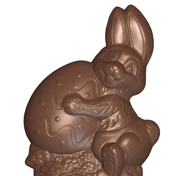 Easter Bunny Chocolate Free Transparent Image HD PNG Image
