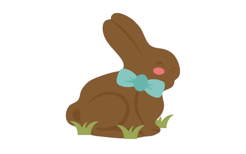 Easter Bunny Chocolate Free Photo PNG Image