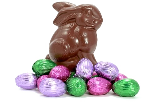 Easter Bunny Chocolate Free Transparent Image HD PNG Image