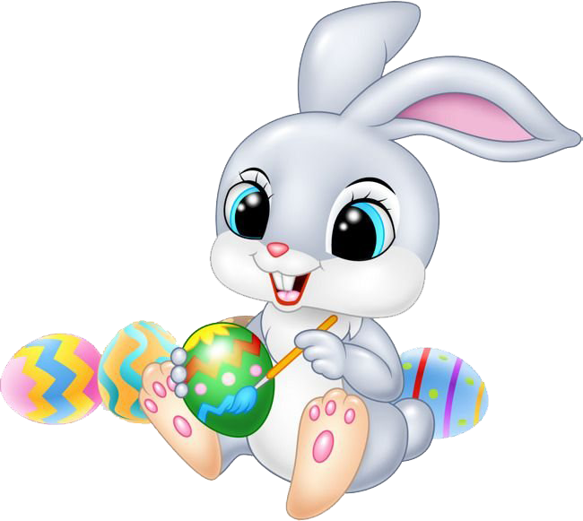 Easter Bunny Free Clipart HD PNG Image