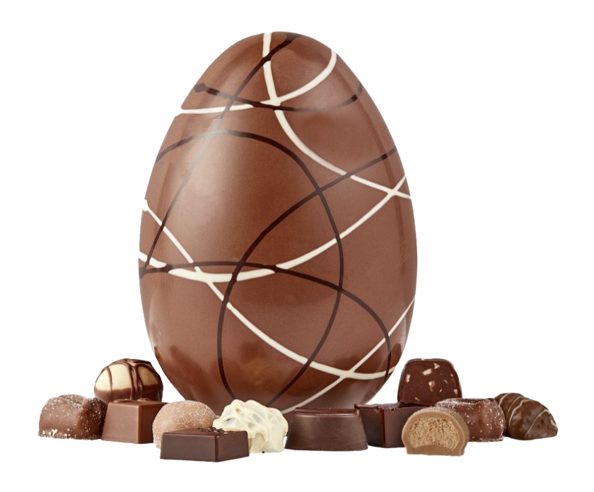 Chocolate Easter Egg Splash PNG PNG Images