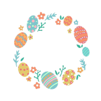 Border Eggs Pic Easter Download HQ PNG