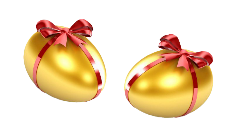 Golden Easter Egg PNG Transparent Images Free Download